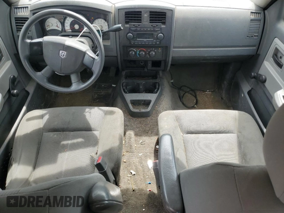2006 Dodge Dakota ST with VIN 1D7HE28N26S701982, listed as a Copart auction lot 51218215 with 169,678 mi miles and Clean Title. Bid and sale history available at carsss.com. Image 8.