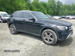 2022 Mercedes-Benz GLC 300 with VIN W1N0G8EB9NG024549, listed as a Copart auction lot 55960155 with 88,280 mi miles and Clean Title. Bid and sale history available at DreamBid. Image 4.