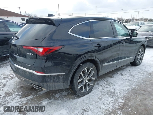 2022 Acura MDX Technology with VIN 5J8YE1H44NL005730, listed as a IAAI auction lot 41502217 with 21,919 mi miles and . Bid and sale history available at DreamBid. Image 4.