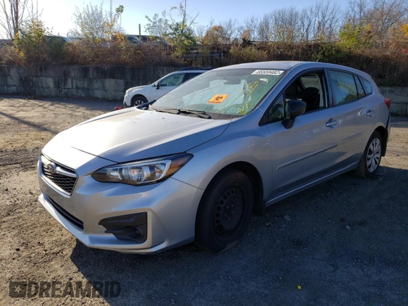 2017 Subaru Impreza with VIN 4S3GTAA67H3714202, listed as a Copart auction lot 65559482 with 0 mi miles. Bid and sale history available at carsss.com. Image 2.