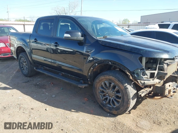 2019 Ford Ranger XL with VIN 1FTER4FH1KLA82581, listed as a IAAI auction lot 42001596 with 131,931 mi miles. Bid and sale history available at carsss.com. Image 1.
