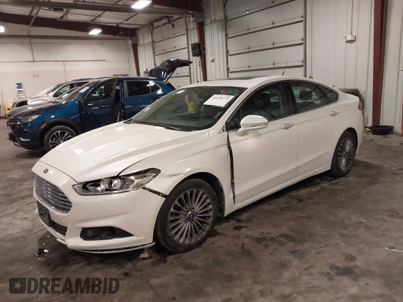 2013 Ford Fusion Titanium with VIN 3FA6P0K96DR123542, listed as a IAAI auction lot 41630275 with 140,698 mi miles. Bid and sale history available at carsss.com. Image 18.