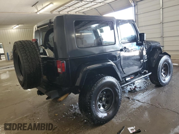 2009 Jeep Wrangler Sahara with VIN 1J4FA54159L772622, listed as a Copart auction lot 55648305 with 141,880 mi miles and Salvage title. Bid and sale history available at DreamBid. Image 3.