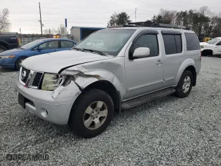 2006 Nissan Pathfinder SE with VIN 5N1AR18U36C615863, listed as a Copart auction lot 86129104 with 259,857 mi miles and Salvage Title. Bid and sale history available at carsss.com. Image 1.