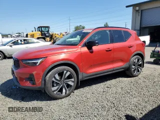 2024 Volvo XC40 Ultimate Dark Theme with VIN YV4L12UM6R2324099, listed as a Copart auction lot 58266635 with 11,290 mi miles and Salvage title. Bid and sale history available at DreamBid. Image 1.