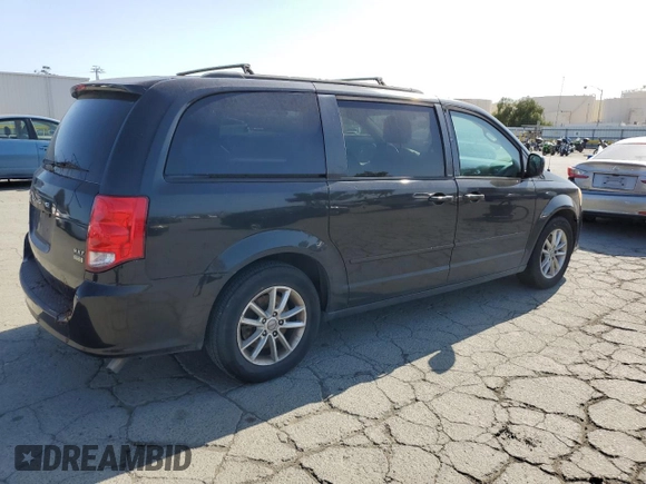 2014 Dodge Grand Caravan SXT z VIN 2C4RDGCG0ER321403, wystawiony jako Copart lot #55204635 z przebiegiem 219 510 mil mil oraz Tytuł czysty. Historia ofert i sprzedaży dostępna na DreamBid. Obrazek 3.