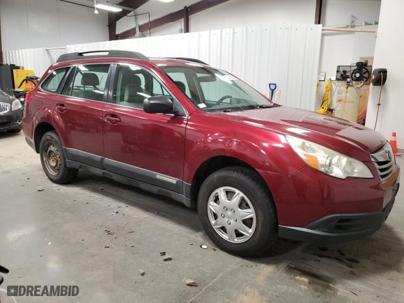 2011 Subaru Outback 2.5i with VIN 4S4BRBAC8B3346880, listed as a Copart auction lot 52288005 with 215,061 mi miles and Clean Title. Bid and sale history available at carsss.com. Image 4.
