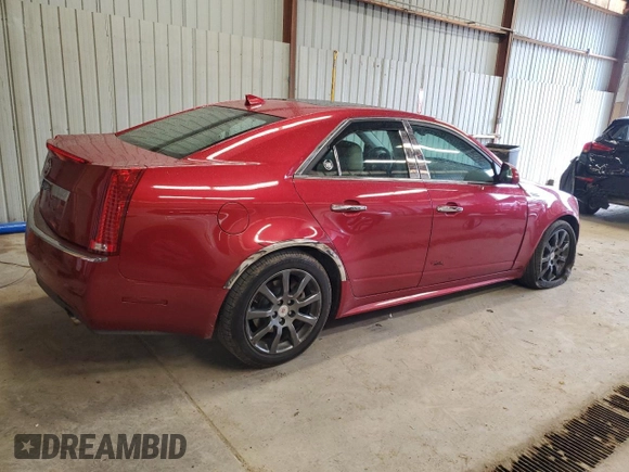 2012 Cadillac CTS Sedan Luxury with VIN 1G6DG5E55C0138011, listed as a Copart auction lot 49689535 with 189,198 mi miles and Salvage Title. Bid and sale history available at carsss.com. Image 3.