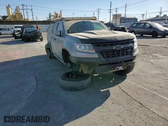 2018 Chevrolet Colorado 4WD ZR2 with VIN 1GCPTEE17J1211308, listed as a Copart auction lot 81398054 with 135,350 mi miles and Salvage Title. Bid and sale history available at carsss.com. Image 11.