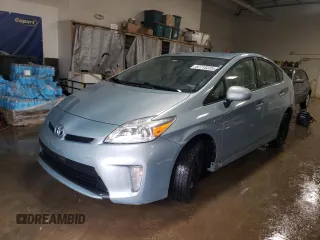 2014 Toyota Prius Four with VIN JTDKN3DU9E1832866, listed as a Copart auction lot 52718235 with 266,366 mi miles and Salvage Title. Bid and sale history available at DreamBid. Image 1.
