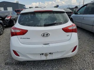 2013 Hyundai Elantra GT with VIN KMHD35LE7DU146905, listed as a Copart auction lot 69042094 with 0 mi miles and Salvage Title. Bid and sale history available at carsss.com. Image 6.