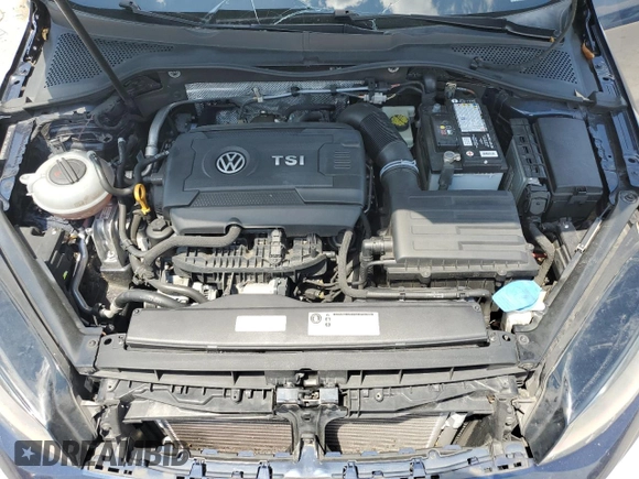 2017 Volkswagen Golf GTI Autobahn with VIN 3VW547AU2HM003069, listed as a Copart auction lot 57317524 with 91,456 mi miles and Salvage Title. Bid and sale history available at carsss.com. Image 12.