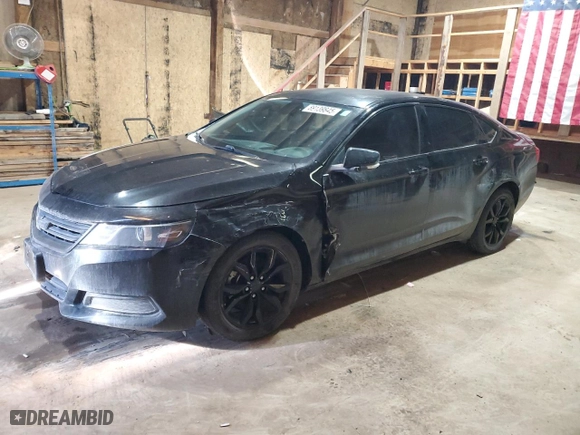 2017 Chevrolet Impala LT with VIN 1G1105S38HU211498, listed as a Copart auction lot 89139845 with 146,501 mi miles and Salvage Title. Bid and sale history available at carsss.com. Image 1.