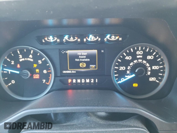 2017 Ford F-150 XL with VIN 1FTEX1CF6HFA97169, listed as a Copart auction lot 81240734 with 64,992 mi miles and Salvage Title. Bid and sale history available at carsss.com. Image 9.