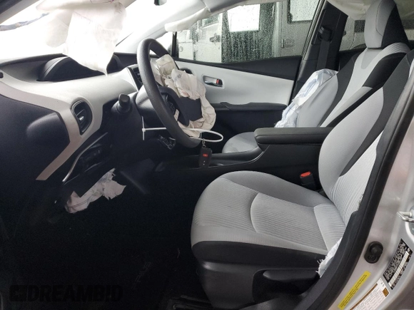 2017 Toyota Prius Two with VIN JTDKBRFU7H3566152, listed as a Copart auction lot 48227095 with 102,768 mi miles and Salvage Title. Bid and sale history available at DreamBid. Image 7.