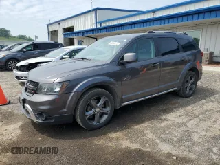 2016 Dodge Journey Crossroad Plus with VIN 3C4PDDGG3GT121695, listed as a Copart auction lot 59334115 with 228,871 mi miles and Salvage title. Bid and sale history available at DreamBid. Image 1.