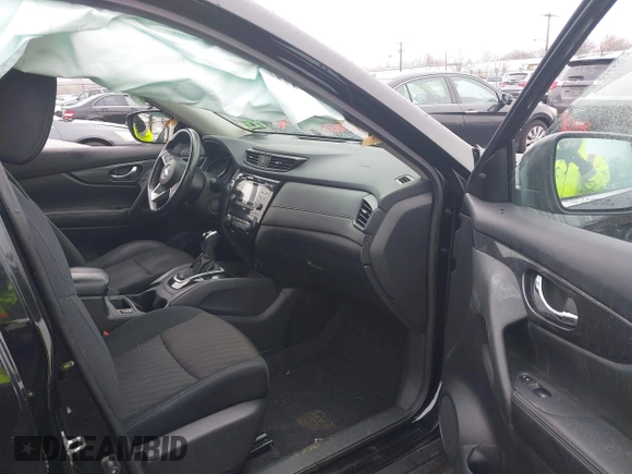 2017 Nissan Rogue SL with VIN 5N1AT2MV7HC852980, listed as a IAAI auction lot 41847141 with 108,937 mi miles. Bid and sale history available at carsss.com. Image 5.