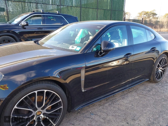 2023 Porsche Panamera with VIN WP0AJ2A77PL100226, listed as a IAAI auction lot 41554538 with 52,257 mi miles and . Bid and sale history available at DreamBid. Image 6.