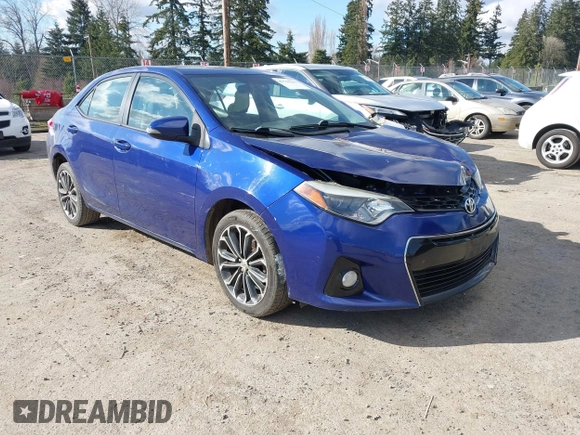 2014 Toyota Corolla L with VIN 5YFBURHE9EP070241, listed as a IAAI auction lot 41741565 with 122,797 mi miles and . Bid and sale history available at DreamBid. Image 1.