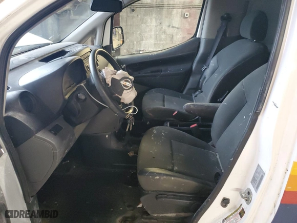 2015 Nissan NV200 S with VIN 3N6CM0KN3FK713290, listed as a Copart auction lot 66185494 with 0 miles and Salvage Title. Bid and sale history available at carsss.com. Image 7.
