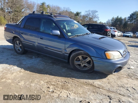 2005 Subaru Baja Turbo с VIN 4S4BT63C055106513, выставлен на аукционе Copart как лот 49952965 с пробегом 128 344 миль миль и Чистый • Clean title. История ставок и продаж доступна на DreamBid. Изображение 4.