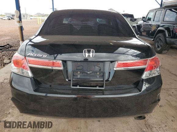 2012 Honda Accord EX with VIN 1HGCP2F70CA221798, listed as a Copart auction lot 59761945 with 125,948 mi miles and Salvage title. Bid and sale history available at DreamBid. Image 6.
