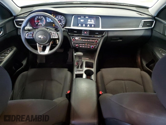 2019 Kia Optima LX with VIN 5XXGT4L38KG344857, listed as a Copart auction lot 48667805 with 78,365 mi miles and Salvage Title. Bid and sale history available at carsss.com. Image 8.