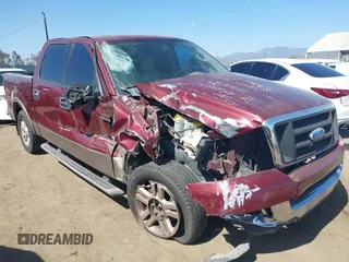 2004 Ford F-150 XLT with VIN 1FTPW12594KC24163, listed as a IAAI auction lot 42391632 with Not provided miles and . Bid and sale history available at DreamBid. Image 1.