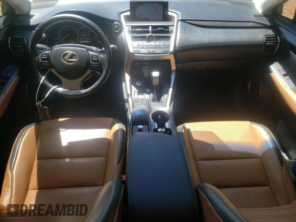 2017 Lexus NX 200t z VIN JTJYARBZ6H2079784, wystawiony jako Copart lot #57355625 z przebiegiem 130 493 mil mil oraz Szkoda całkowita • Salvage title. Historia ofert i sprzedaży dostępna na DreamBid. Obrazek 8.