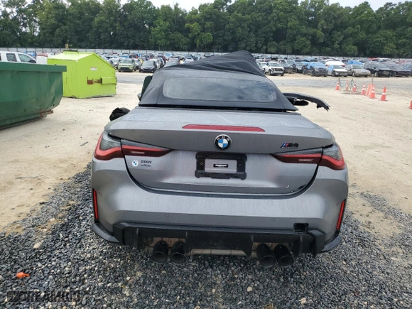 2022 BMW M4 Competition xDrive with VIN WBS33BA09NCJ10428, listed as a Copart auction lot 60033104 with NaN miles and Non Repairable. Bid and sale history available at carsss.com. Image 6.