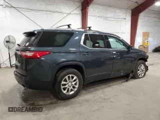 2018 Chevrolet Traverse LT Cloth with VIN 1GNEVGKW2JJ231714, listed as a Copart auction lot 49457155 with 143,635 mi miles and Salvage Title. Bid and sale history available at DreamBid. Image 3.