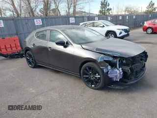 2025 Mazda 3 S Select Sport with VIN JM1BPAKM9S1754215, listed as a IAAI auction lot 41134857 with 6,073 mi miles and . Bid and sale history available at DreamBid. Image 1.
