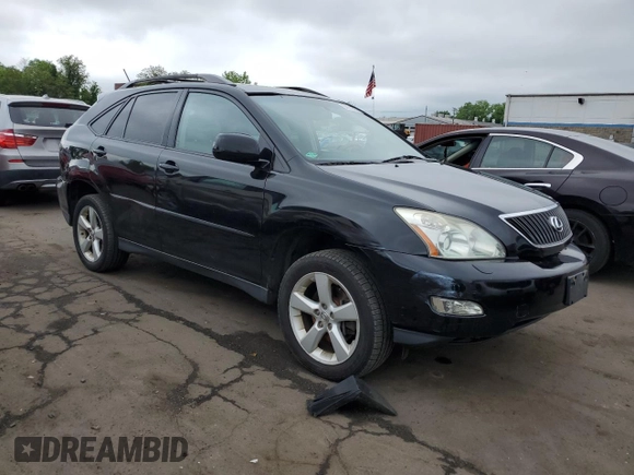2004 Lexus RX 330 with VIN 2T2HA31U74C007666, listed as a Copart auction lot 56555585 with 200,169 mi miles and Salvage Title. Bid and sale history available at DreamBid. Image 4.