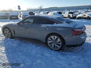 2022 Audi e-tron GT Prestige with VIN WAUEJBFW6N7007945, listed as a Copart auction lot 45677315 with 32,372 mi miles and Non Repairable. Bid and sale history available at carsss.com. Image 2.
