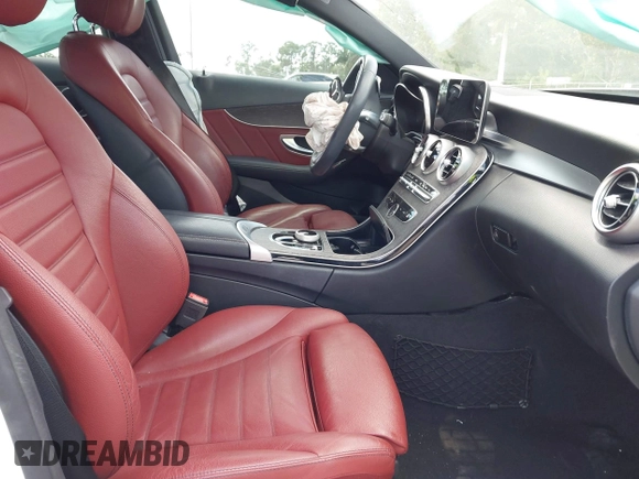2020 Mercedes-Benz C 300 with VIN WDDWF8DB4LR525488, listed as a IAAI auction lot 42076398 with 25,457 mi miles and . Bid and sale history available at DreamBid. Image 5.