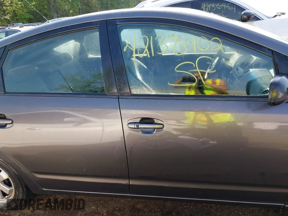 2009 Toyota Prius with VIN JTDKB20U593523852, listed as a IAAI auction lot 42138402 with Not Provided miles. Bid and sale history available at carsss.com. Image 13.