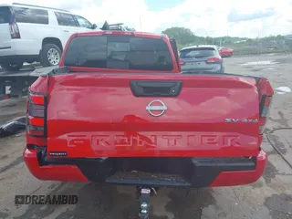 2024 Nissan Frontier SV with VIN 1N6ED1EKXRN601679, listed as a IAAI auction lot 42144247 with 13,486 mi miles and . Bid and sale history available at DreamBid. Image 16.