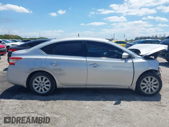2014 Nissan Sentra SR with VIN 3N1AB7AP0EY302455, listed as a IAAI auction lot 42040948 with 69,558 mi miles and . Bid and sale history available at DreamBid. Image 14.