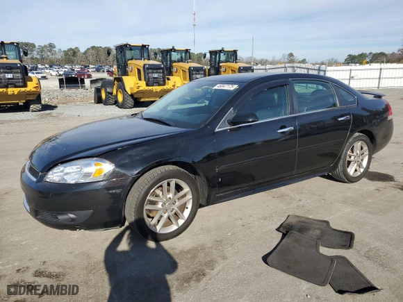 2016 Chevrolet Impala Limited LTZ with VIN 2G1WC5E33G1133988, listed as a Copart auction lot 46847175 with NaN miles and Salvage Title. Bid and sale history available at carsss.com. Image 1.