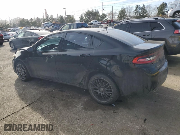 2015 Dodge Dart GT with VIN 1C3CDFEB5FD225096, listed as a Copart auction lot 48436105 with 127,646 mi miles and Salvage Title. Bid and sale history available at DreamBid. Image 2.