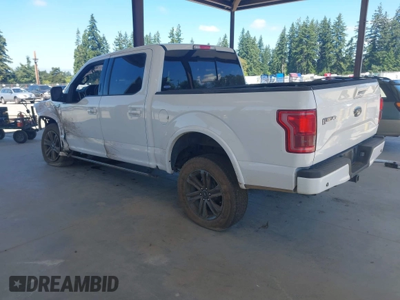 2017 Ford F-150 XL with VIN 1FTEW1EGXHFA37307, listed as a IAAI auction lot 42709550 with 89,499 mi miles and . Bid and sale history available at DreamBid. Image 3.