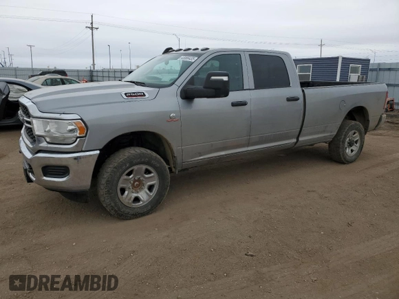 2023 Ram 2500 Tradesman with VIN 3C6UR5HL7PG538646, listed as a Copart auction lot 43066435 with 40,259 mi miles and Salvage Title. Bid and sale history available at carsss.com. Image 1.