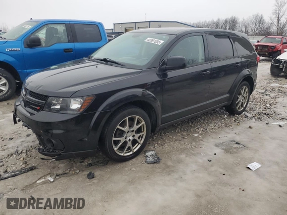 2017 Dodge Journey GT with VIN 3C4PDDEG9HT587961, listed as a Copart auction lot 43391035 with 129,499 mi miles and Clean Title. Bid and sale history available at DreamBid. Image 1.