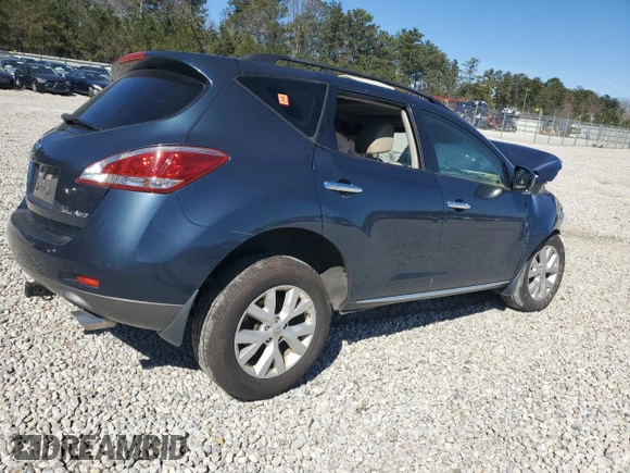 2014 Nissan Murano SL with VIN JN8AZ1MW9EW523749, listed as a Copart auction lot 45316965 with 0 mi miles and Non Repairable. Bid and sale history available at carsss.com. Image 3.