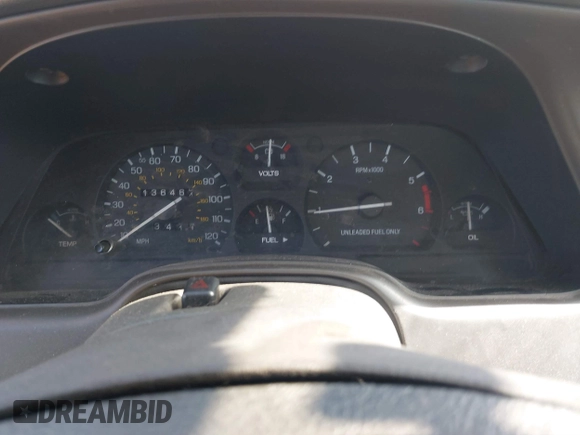 1996 Ford Thunderbird LX z VIN 1FALP62W3TH135238, wystawiony jako IAAI lot #41692746 z przebiegiem 136 464 mil mil oraz . Historia ofert i sprzedaży dostępna na DreamBid. Obrazek 7.