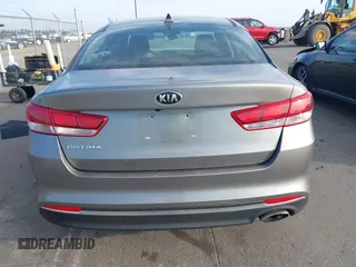2018 Kia Optima LX with VIN 5XXGT4L33JG264459, listed as a IAAI auction lot 41793396 with 62,450 mi miles. Bid and sale history available at carsss.com. Image 16.