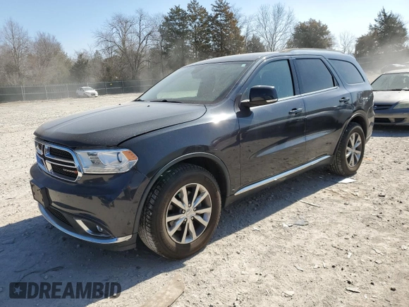 2016 Dodge Durango Limited with VIN 1C4RDHDG8GC308544, listed as a Copart auction lot 48218835 with 55,088 mi miles and Salvage title. Bid and sale history available at DreamBid. Image 1.