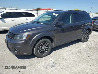 2018 Dodge Journey SXT with VIN 3C4PDCBG1JT529525, listed as a Copart auction lot 61760805 with 105,182 mi miles and Salvage title. Bid and sale history available at DreamBid. Image 1.