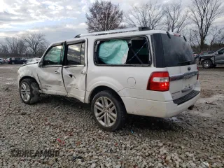 2016 Ford Expedition EL Platinum with VIN 1FMJK1MT1GEF16840, listed as a Copart auction lot 84180904 with 151,842 mi miles and Clean Title. Bid and sale history available at carsss.com. Image 2.