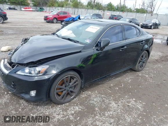 2006 Lexus IS 350 with VIN JTHBE262X62003000, listed as a IAAI auction lot 41961539 with 147,451 mi miles and . Bid and sale history available at DreamBid. Image 2.